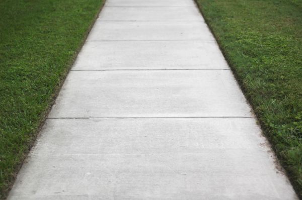 Concrete Path Installation