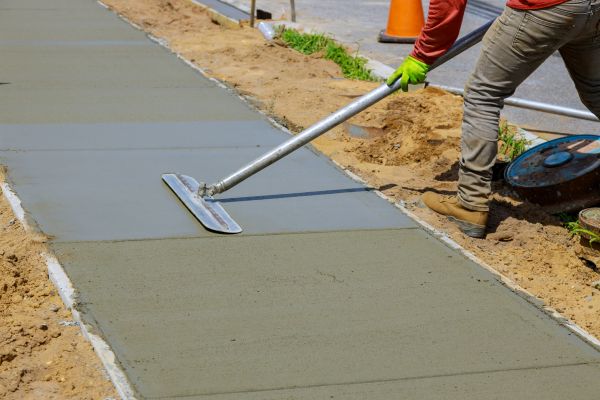 Concrete Pathway Building
