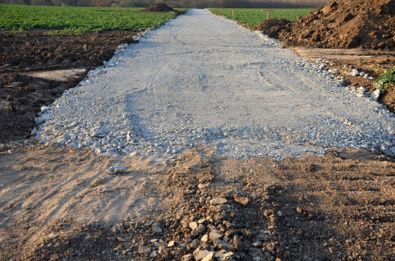 Concrete Road Installation