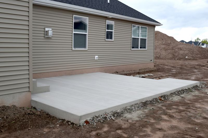 Patio Concrete Construction